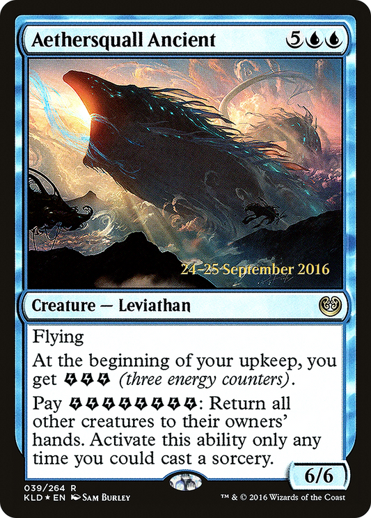 Aethersquall Ancient (Prerelease) (039) Foil - Kaladesh Promos