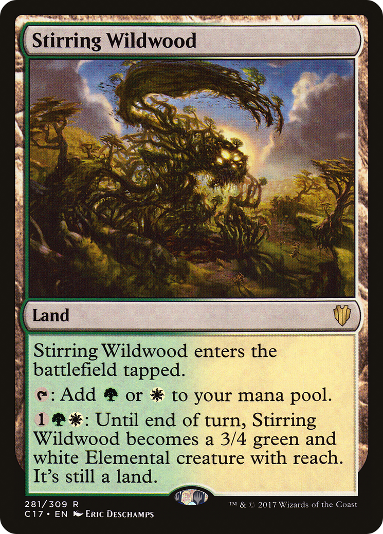 Stirring Wildwood [Commander 2017] | Silver Goblin