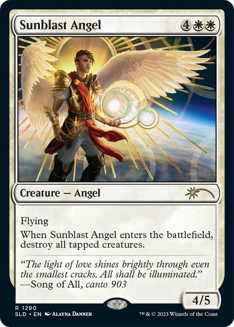 Sunblast Angel (1290) Foil - Secret Lair Drop