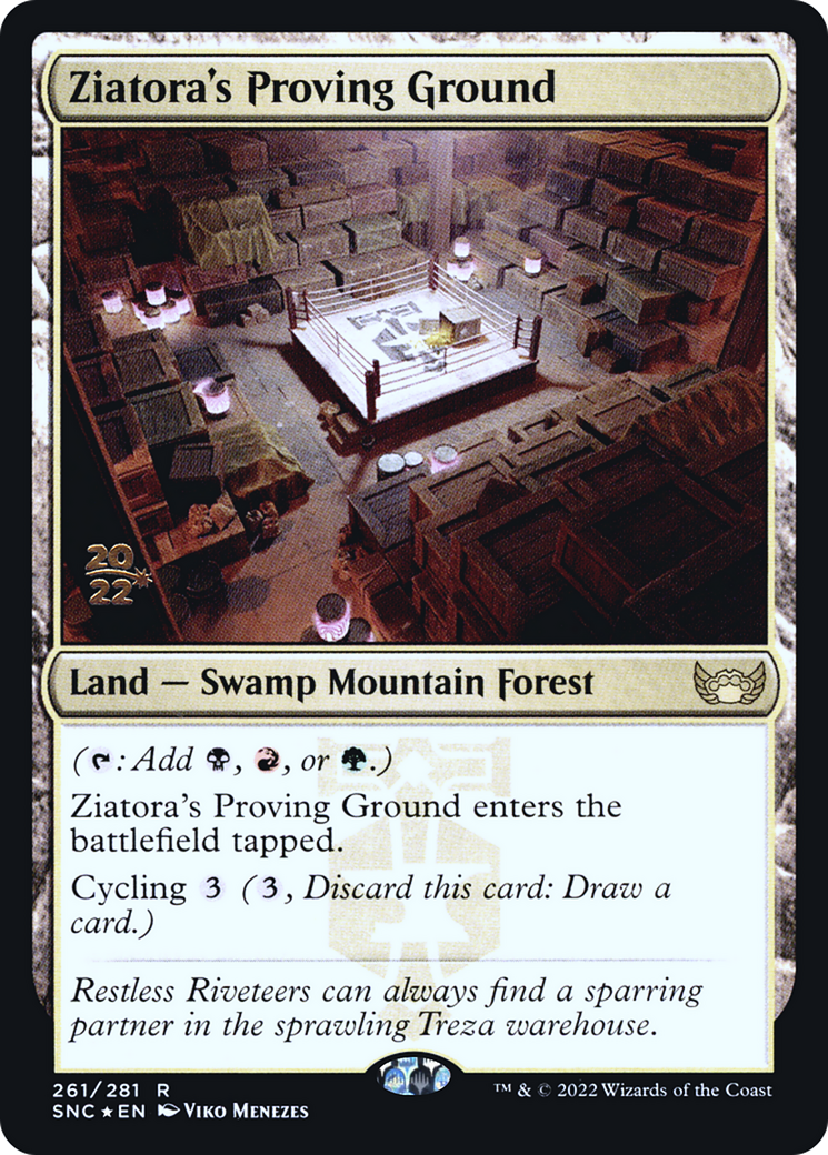 Ziatora's Proving Ground [Streets of New Capenna Prerelease Promos] | Silver Goblin