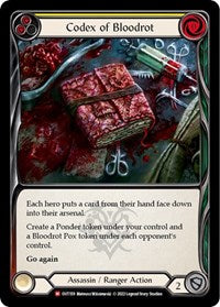 Codex of Bloodrot [OUT159] (Outsiders)  Cold Foil | Silver Goblin