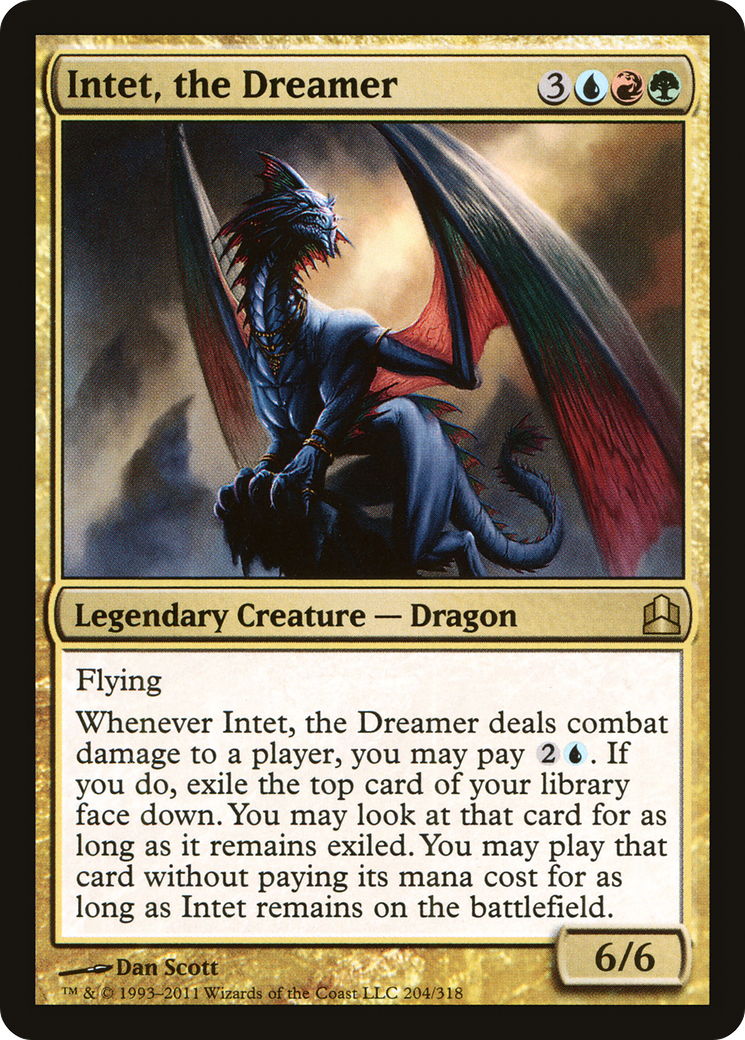 Intet, the Dreamer [Commander 2011] | Silver Goblin