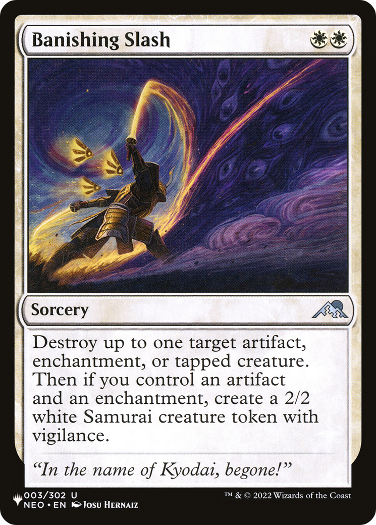 Banishing Slash (NEO-3)