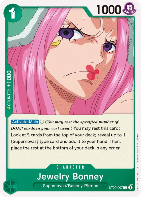 Jewelry Bonney [Starter Deck: Worst Generation] | Silver Goblin