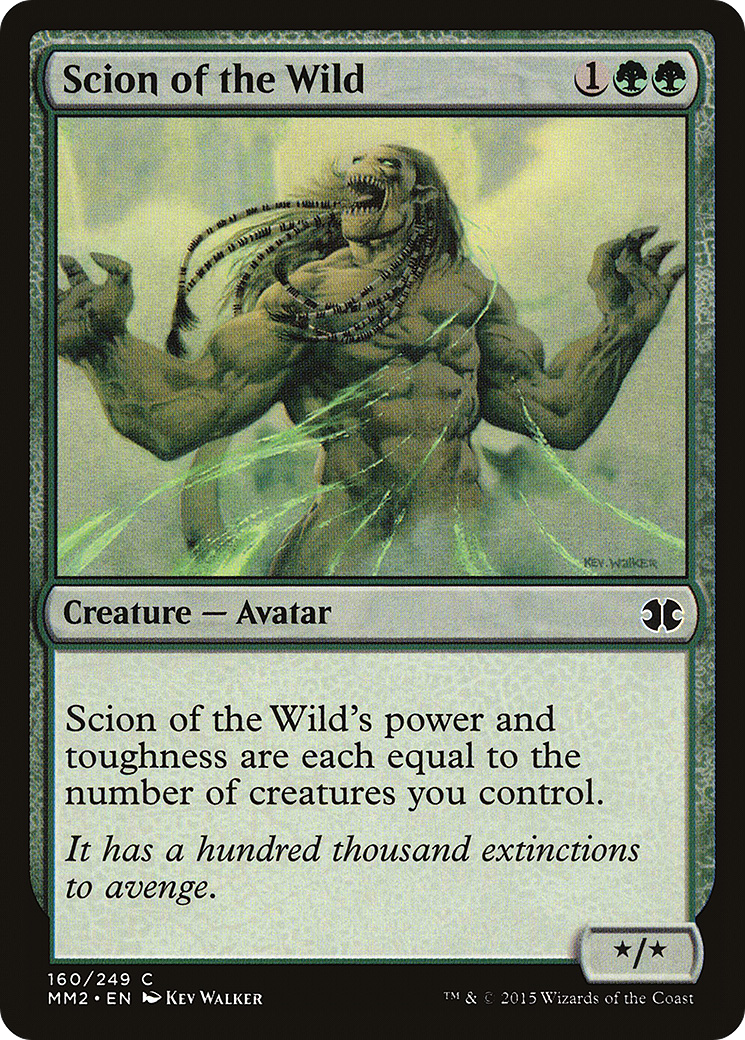 Scion of the Wild [Modern Masters 2015] | Silver Goblin