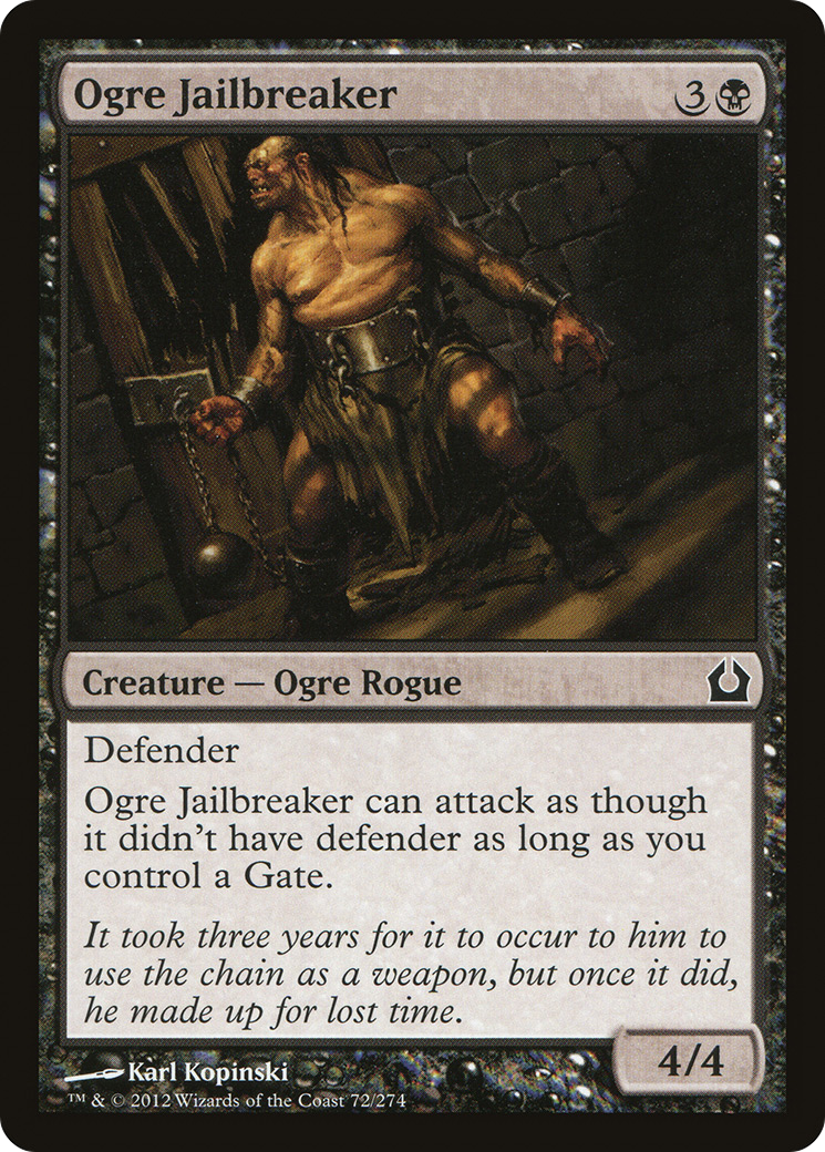 Ogre Jailbreaker [Return to Ravnica] | Silver Goblin