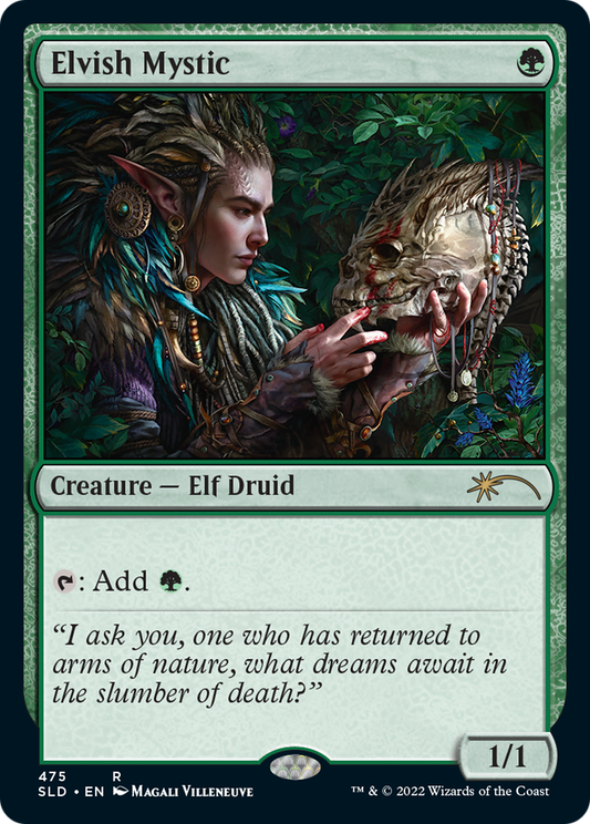 Elvish Mystic (475) Foil - Secret Lair Drop