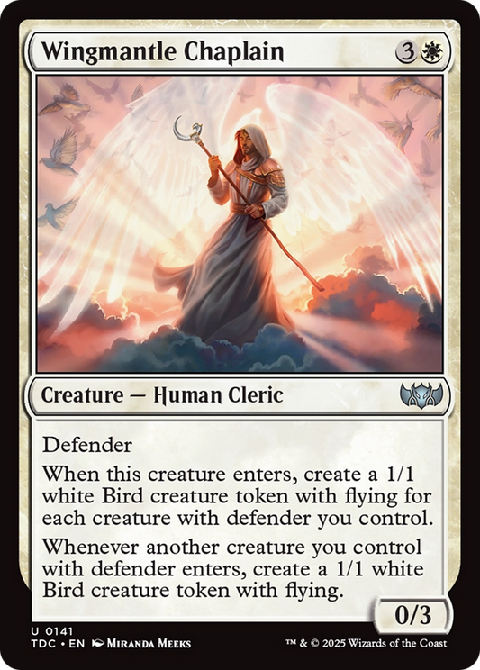 Wingmantle Chaplain (141) - Commander: Tarkir: Dragonstorm