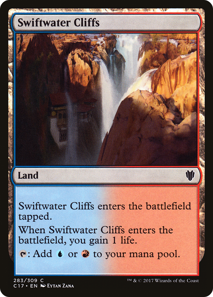 Swiftwater Cliffs [Commander 2017] | Silver Goblin