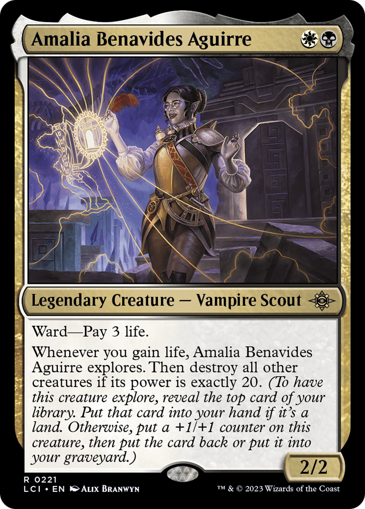 Amalia Benavides Aguirre [The Lost Caverns of Ixalan] Foil