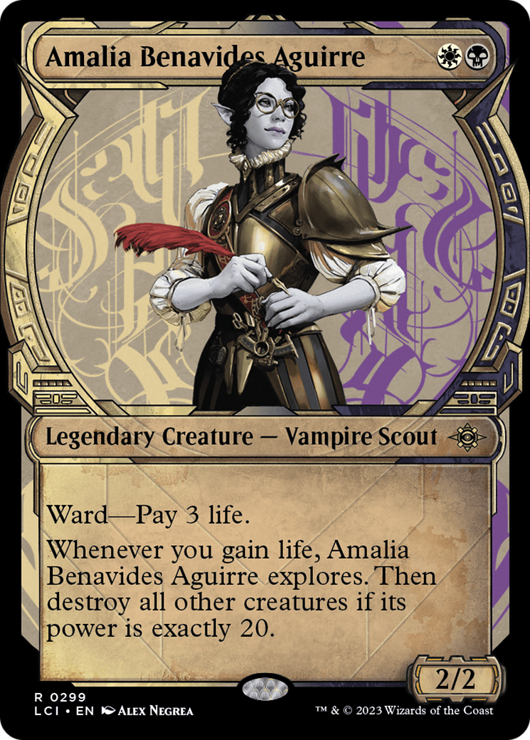 Amalia Benavides Aguirre (Showcase) [The Lost Caverns of Ixalan] Foil