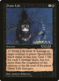 Drain Life (Oversized) [Oversize Cards] | Silver Goblin