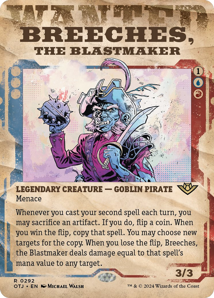 Breeches, the Blastmaker (Showcase) [Outlaws of Thunder Junction] | Silver Goblin