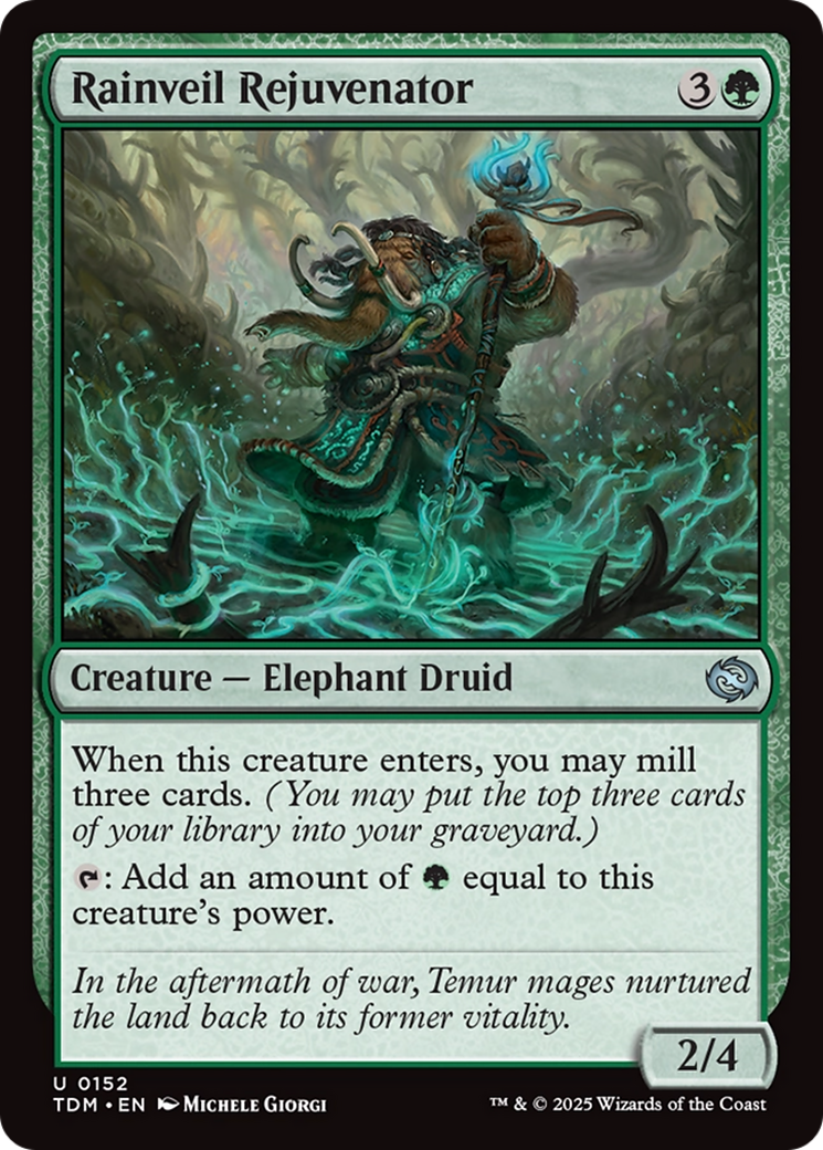 Rainveil Rejuvenator (152) Foil - Tarkir: Dragonstorm
