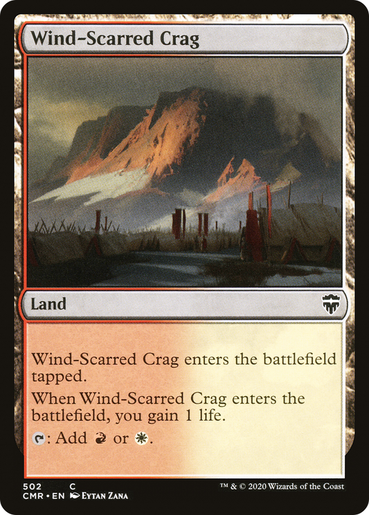 Wind-Scarred Crag [Commander Legends]