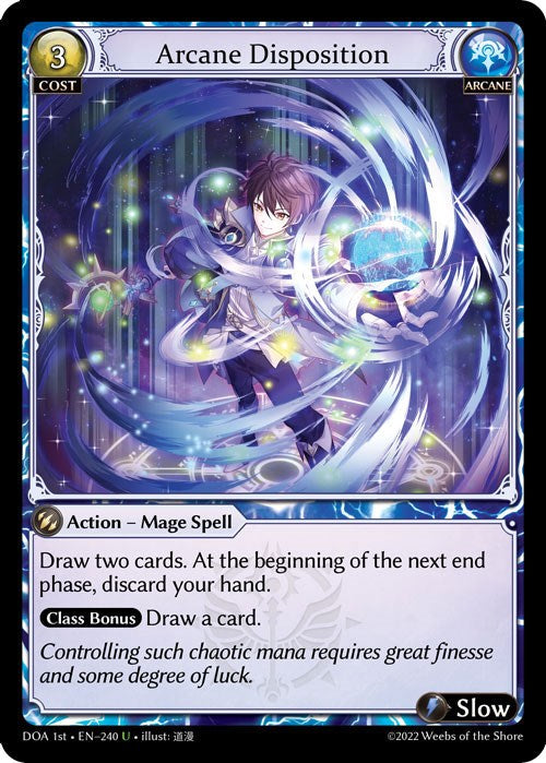 Arcane Disposition (240) [Dawn of Ashes: 1st Edition] Foil