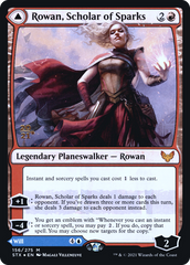 Rowan, Scholar of Sparks // Will, Scholar of Frost [Strixhaven: School of Mages Prerelease Promos] | Silver Goblin