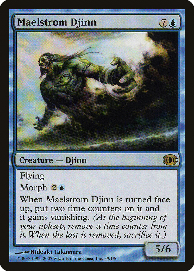 Maelstrom Djinn [Future Sight] | Silver Goblin