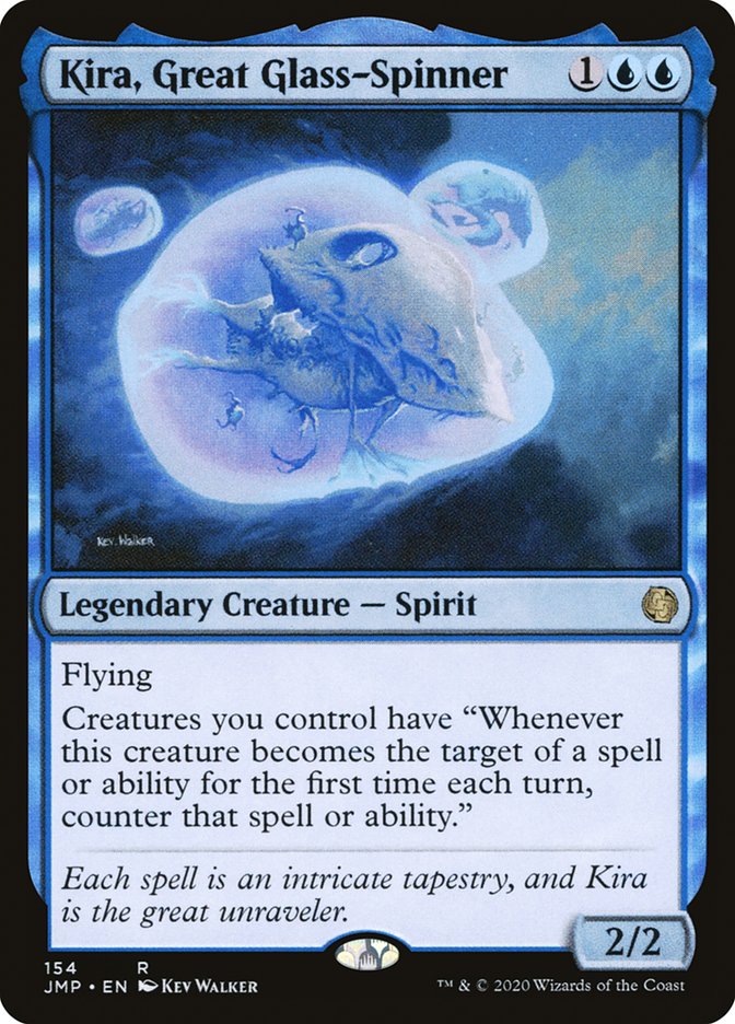 Kira, Great Glass-Spinner [Jumpstart] | Silver Goblin