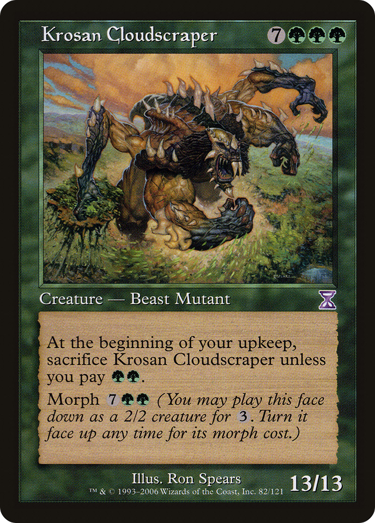 Krosan Cloudscraper [Time Spiral Timeshifted] | Silver Goblin