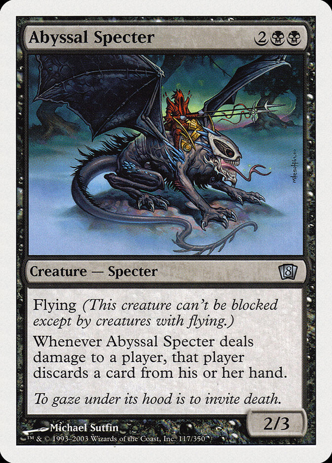 Abyssal Specter [Eighth Edition] Foil