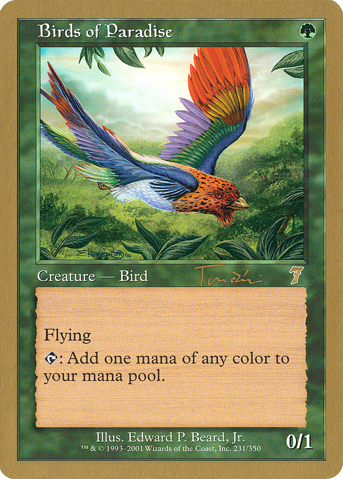 Birds of Paradise (Jan Tomcani) [World Championship Decks 2001] | Silver Goblin