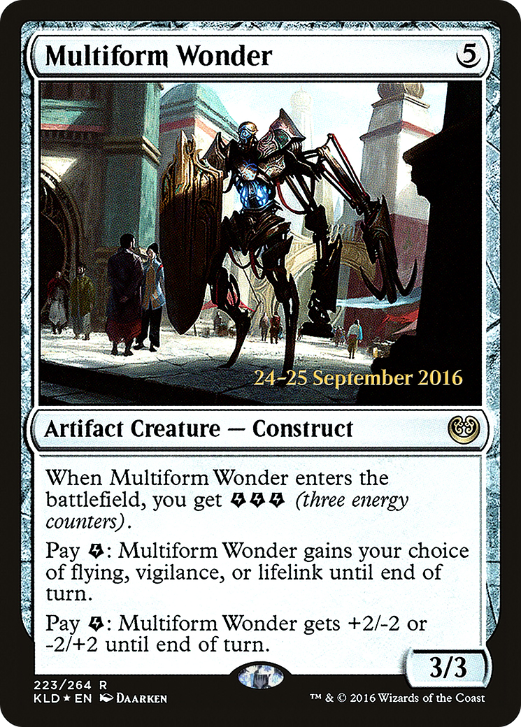 Multiform Wonder [Kaladesh Prerelease Promos] | Silver Goblin