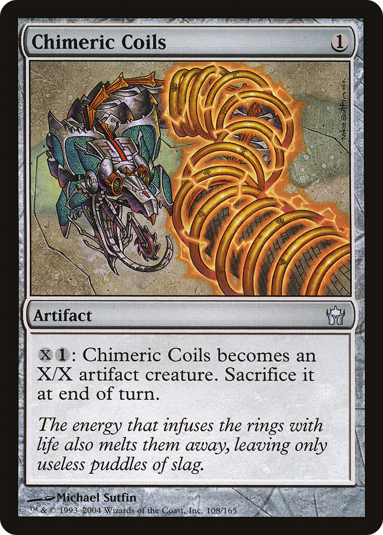 Chimeric Coils [Fifth Dawn] | Silver Goblin