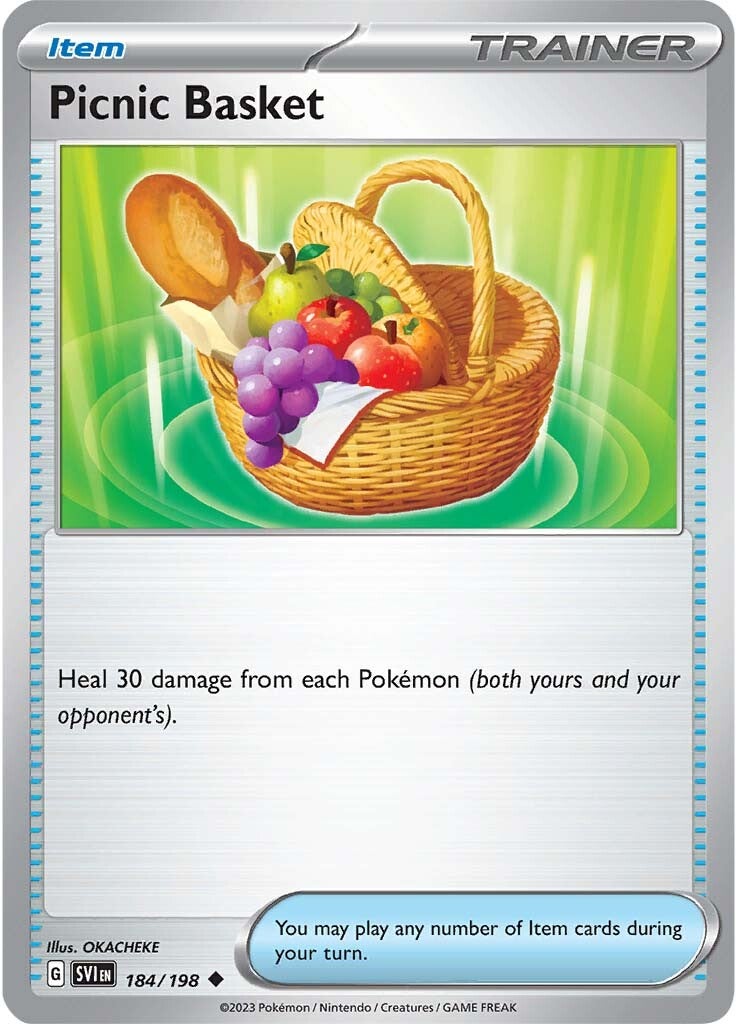 Picnic Basket (184/198) [Scarlet & Violet: Base Set] | Silver Goblin