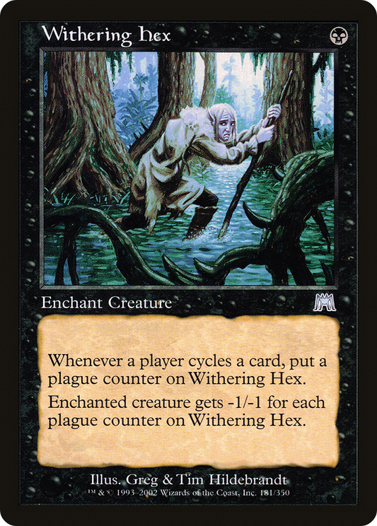 Withering Hex [Onslaught] Foil