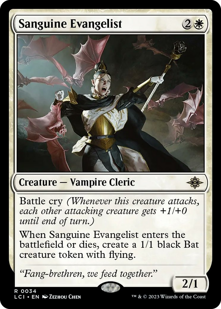 Sanguine Evangelist [The Lost Caverns of Ixalan] | Silver Goblin