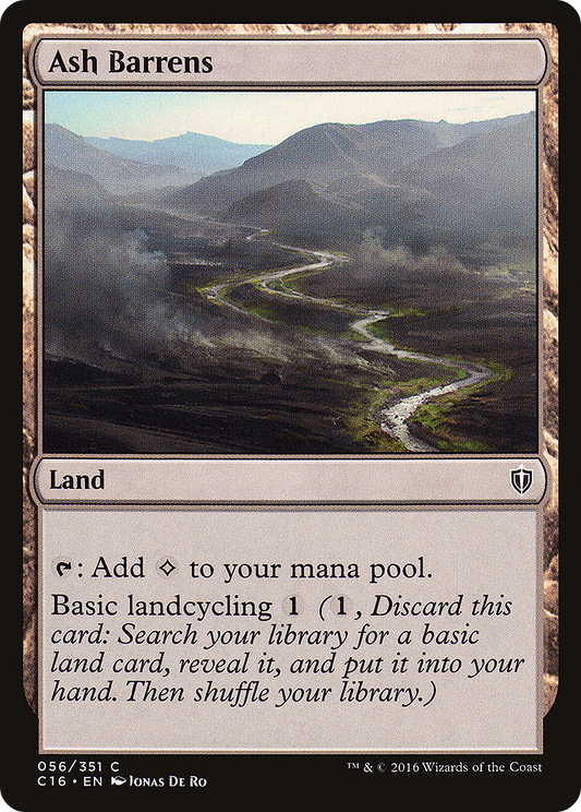 Ash Barrens [Commander 2016]