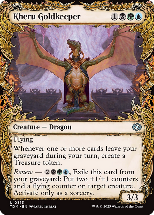 Kheru Goldkeeper (Showcase) (313) - Tarkir: Dragonstorm