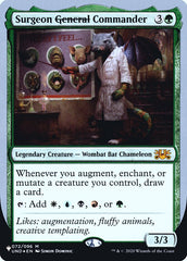 Surgeon General Commander (Unfinity Foil Edition) [The List] | Silver Goblin