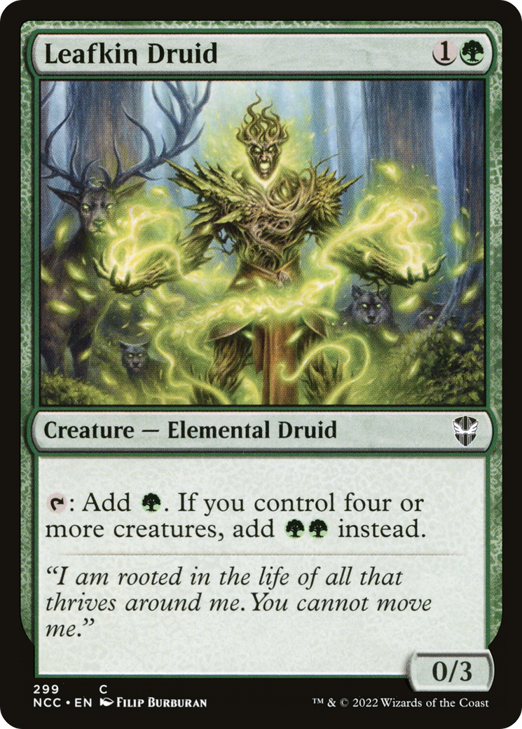 Leafkin Druid [Streets of New Capenna Commander] | Silver Goblin