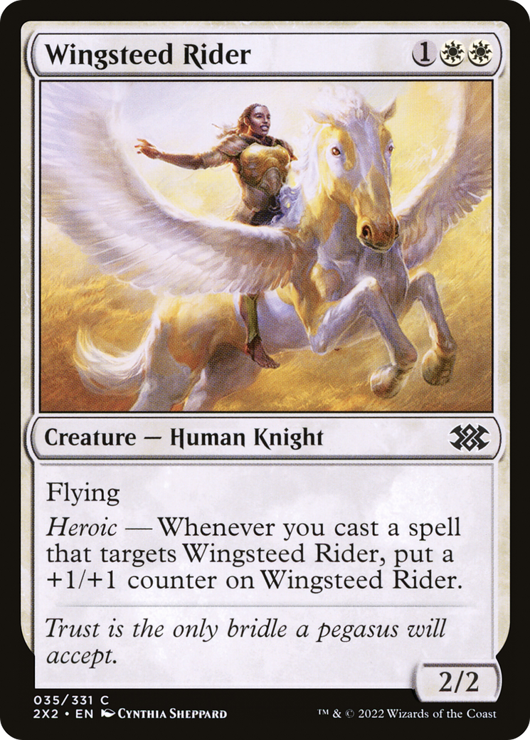 Wingsteed Rider [Double Masters 2022] | Silver Goblin