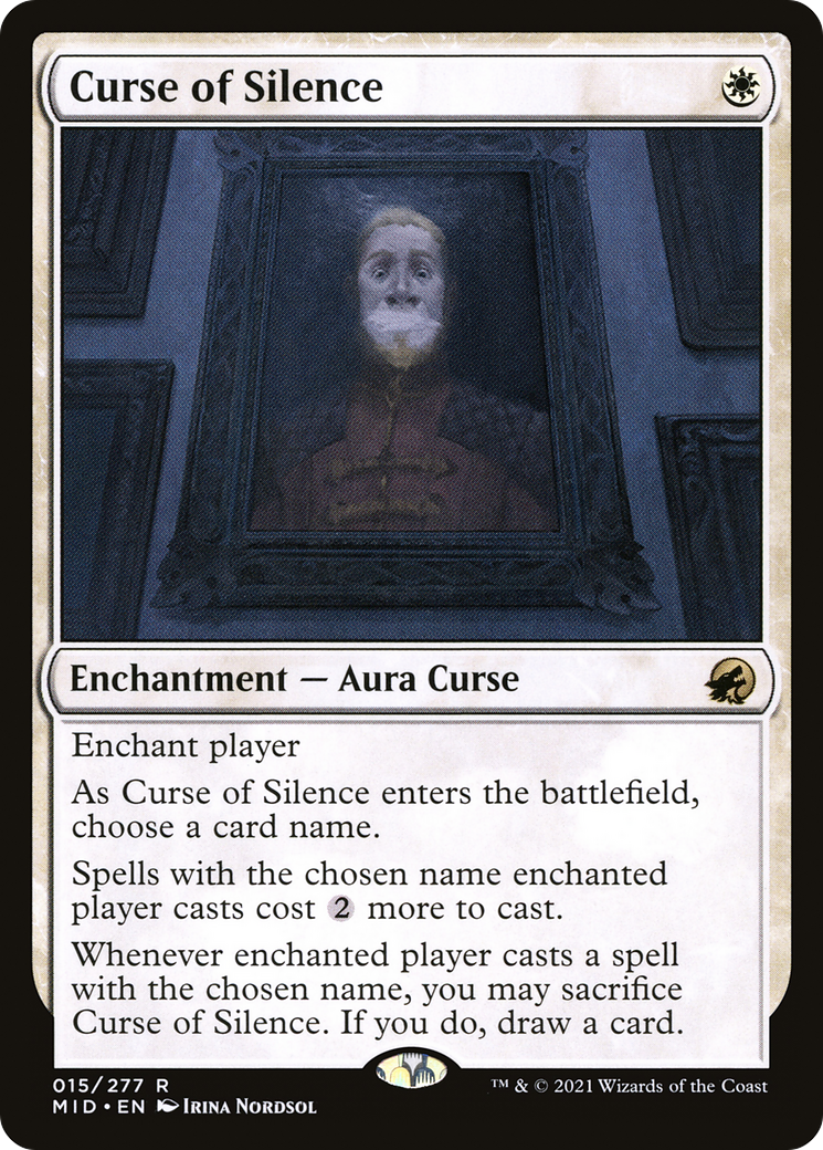 Curse of Silence [Innistrad: Midnight Hunt] | Silver Goblin