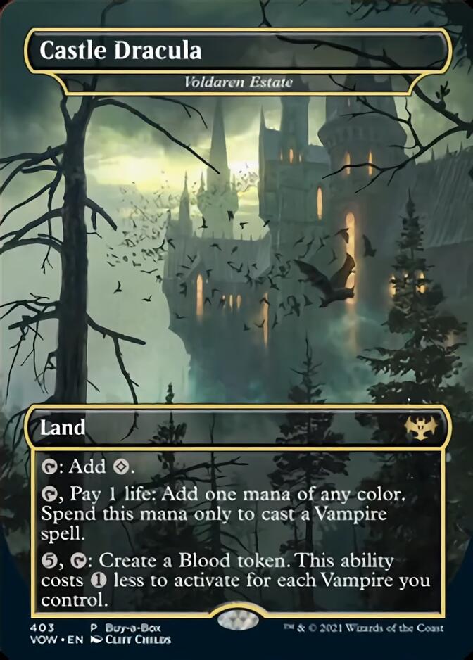 Voldaren Estate - Castle Dracula (Buy-A-Box) [Innistrad: Crimson Vow] | Silver Goblin