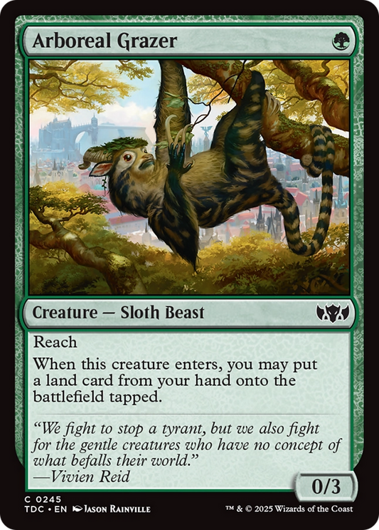 Arboreal Grazer (245) - Commander: Tarkir: Dragonstorm