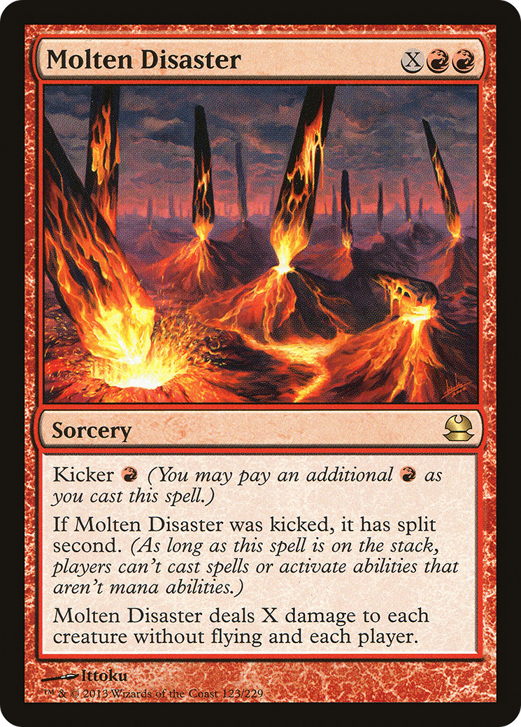 Molten Disaster [Modern Masters] | Silver Goblin