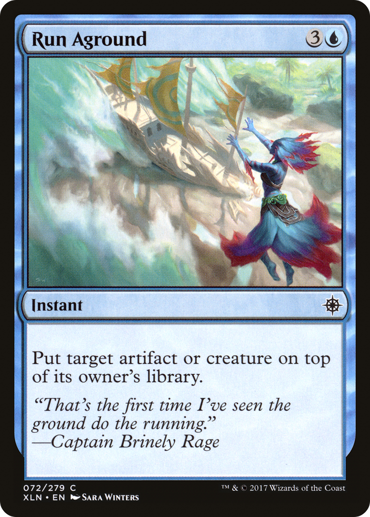 Run Aground [Ixalan] | Silver Goblin