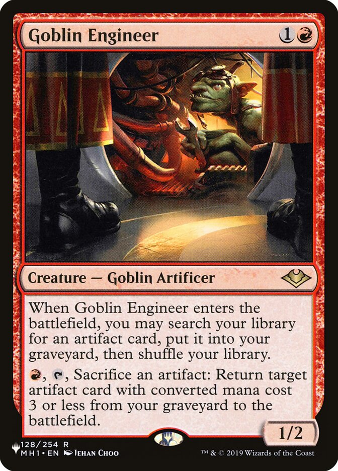 Goblin Engineer [Secret Lair: Heads I Win, Tails You Lose] | Silver Goblin