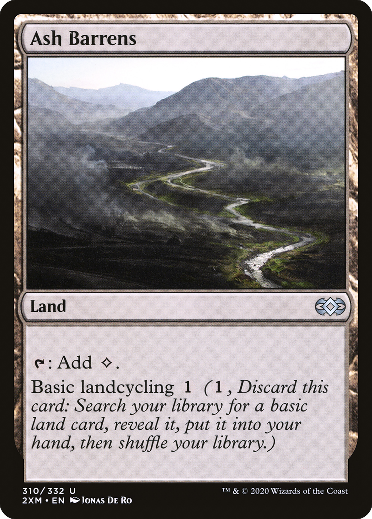 Ash Barrens [Double Masters] | Silver Goblin