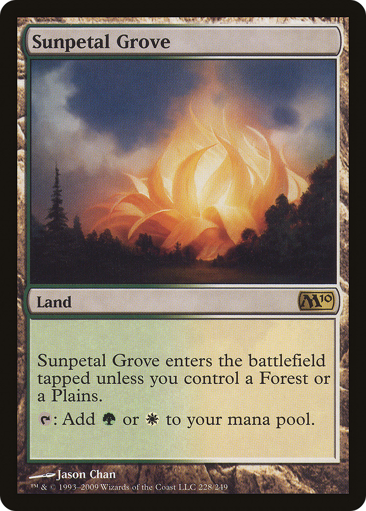 Sunpetal Grove [Magic 2010] | Silver Goblin