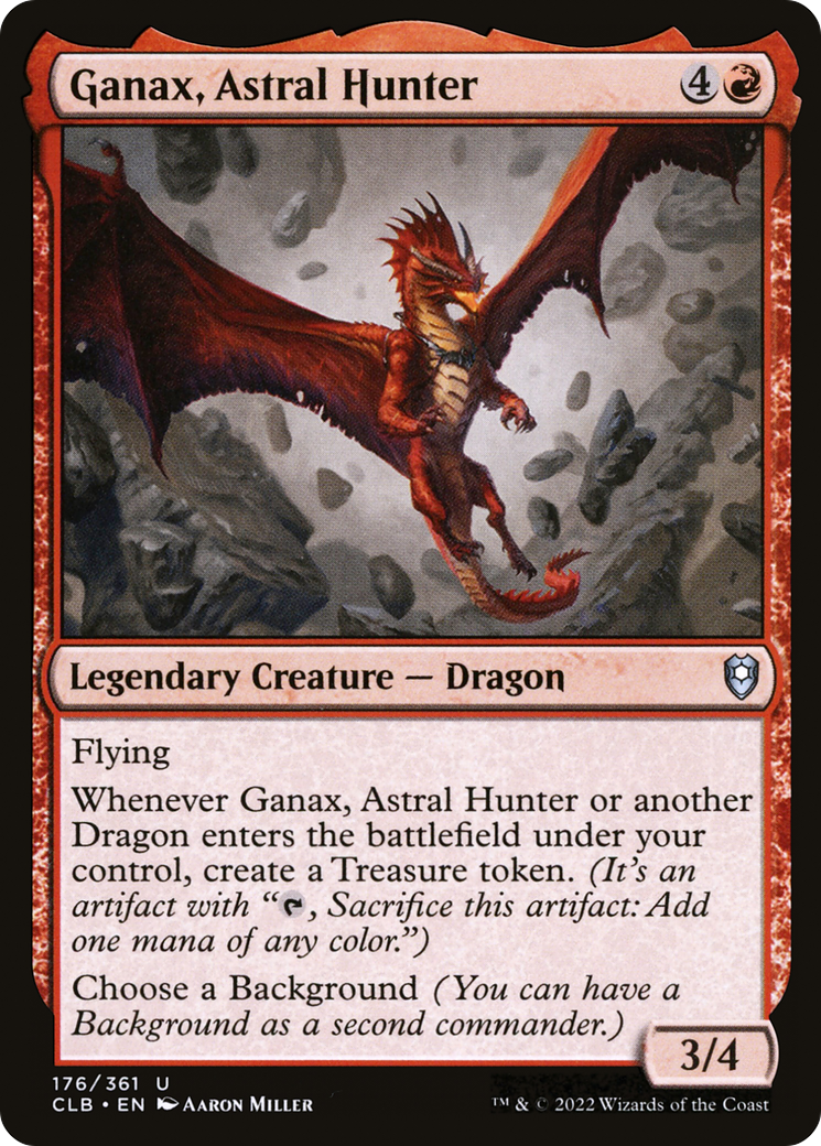 Ganax, Astral Hunter [Commander Legends: Battle for Baldur's Gate]