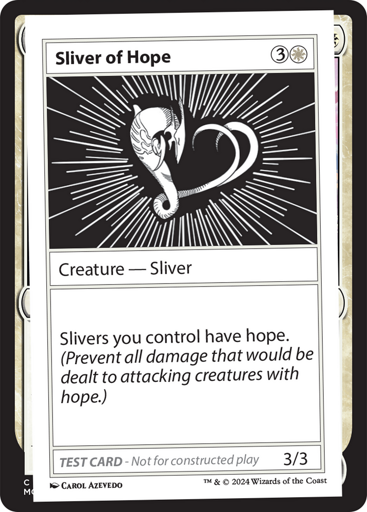 Sliver of Hope [Mystery Booster 2 Playtest Cards] | Silver Goblin