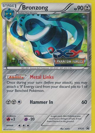 Bronzong (XY21) (Staff) [XY: Black Star Promos] | Silver Goblin