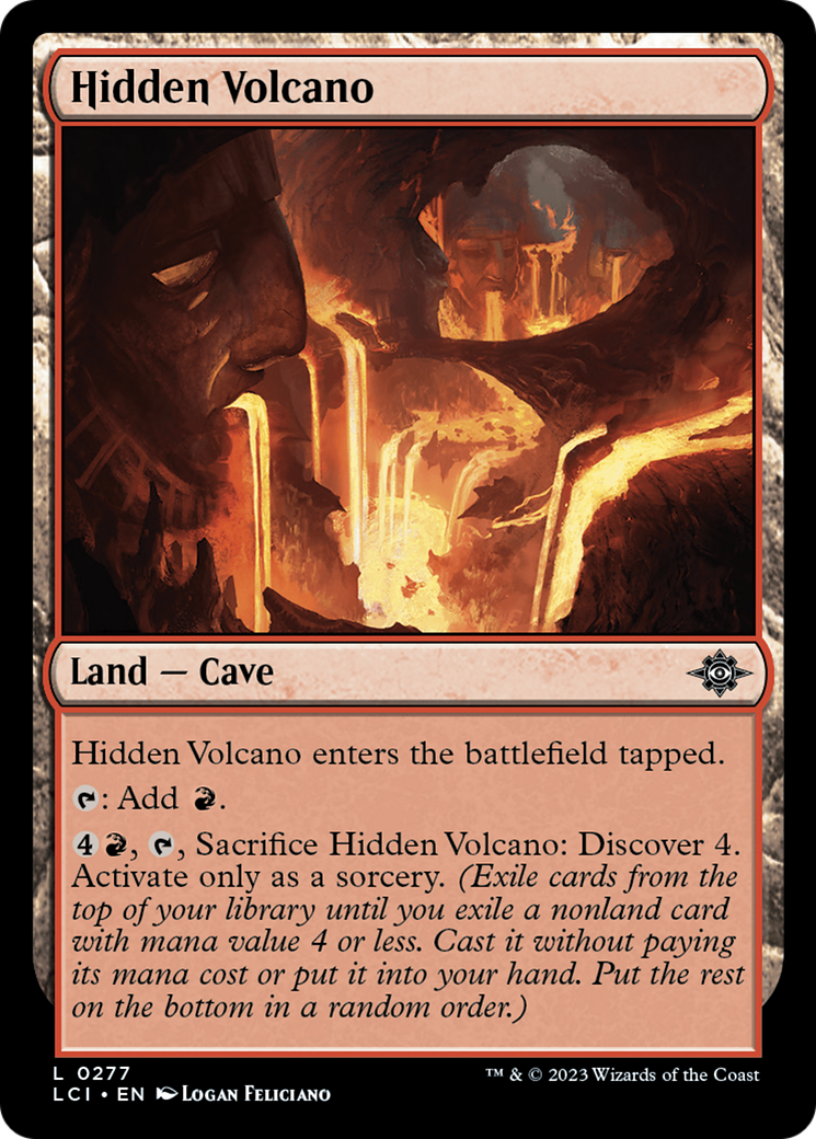 Hidden Volcano [The Lost Caverns of Ixalan] | Silver Goblin