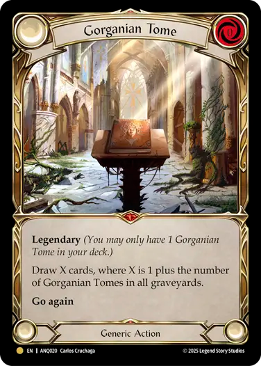 Gorganian Tome (ANQ020) - Compendium of Rathe: Antiquity Pack