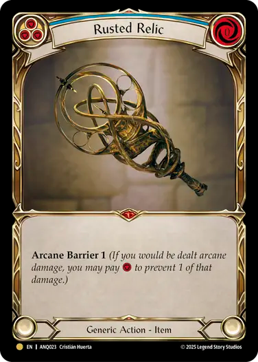 Rusted Relic (ANQ023) - Compendium of Rathe: Antiquity Pack